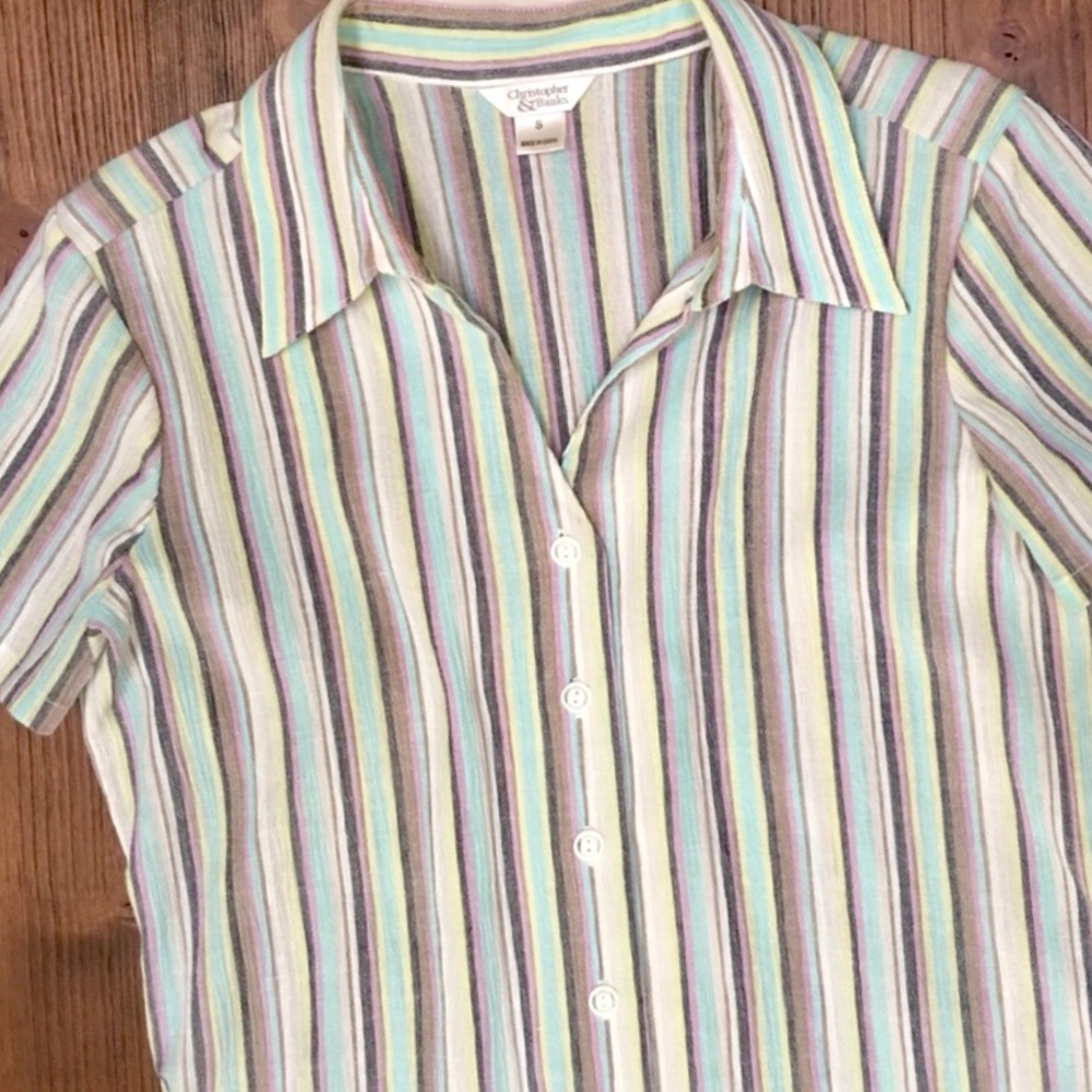 Christopher & Banks Striped Shirt